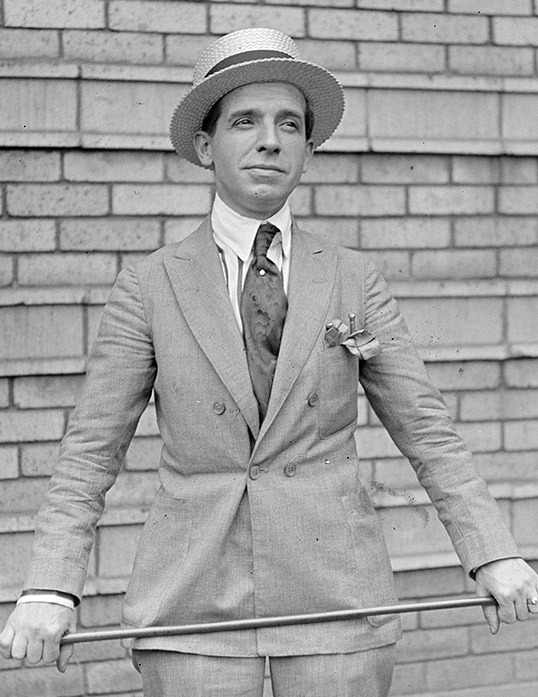 Charles Ponzi, the Boston promoter whose 1920 postal-reply-coupon collapse became the namesake of a class of investment fraud.