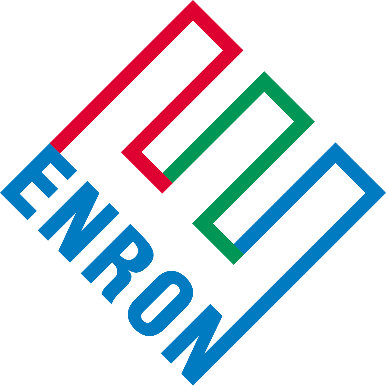 Enron's Houston headquarters era, the energy trader whose 2001 bankruptcy became the defining U.S. accounting-fraud case of its decade.