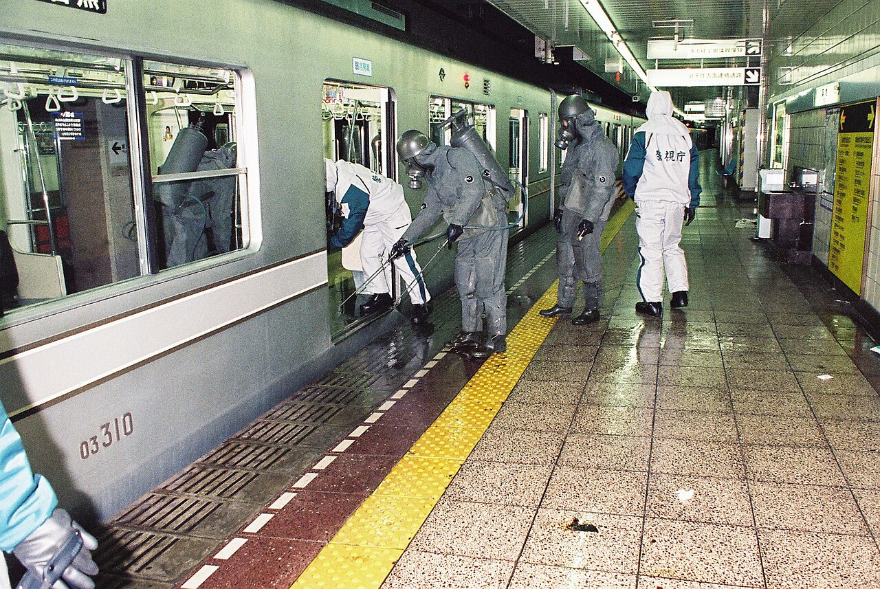 Kasumigaseki Station, Tokyo Metro, near the 20 March 1995 attack sites