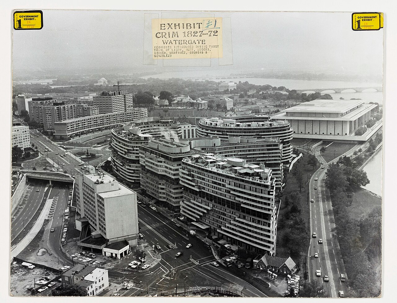 The Watergate complex in Washington, D.C., site of the June 1972 DNC break-in