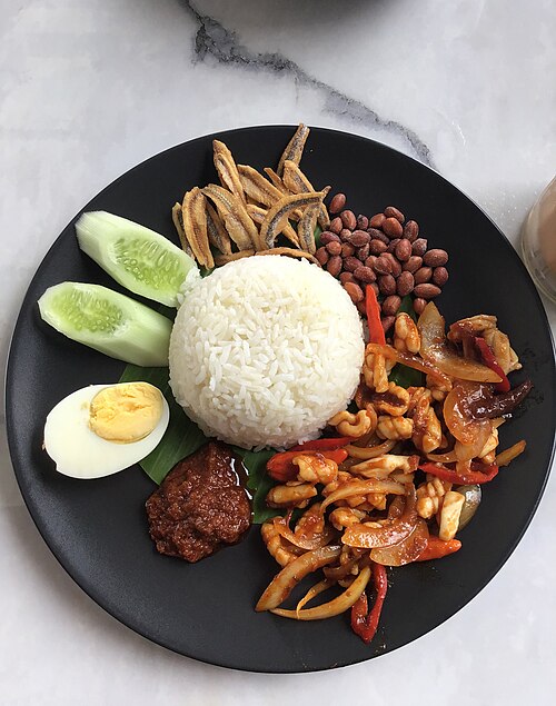 Nasi lemak from Malaysia
