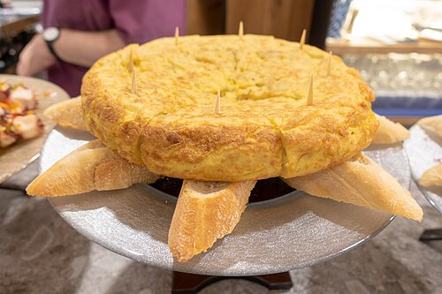 Tortilla española from Spain