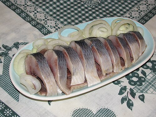 Pickled herring from Sweden
