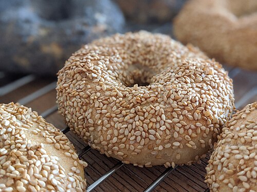 Bagel and lox from United States