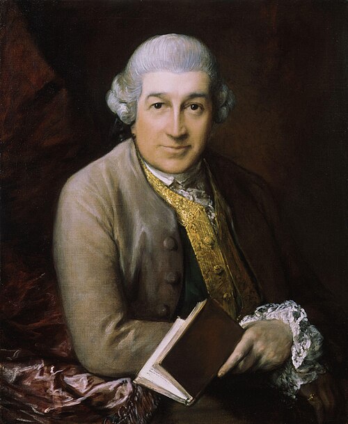 Portrait of the eighteenth-century English actor David Garrick.
