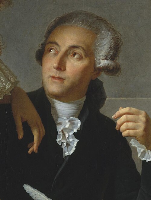 Portrait of Antoine Lavoisier, founder of modern chemistry.