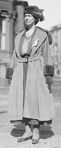 Fotografía de la ingeniera civil y sufragista Nora Stanton Blatch Barney.