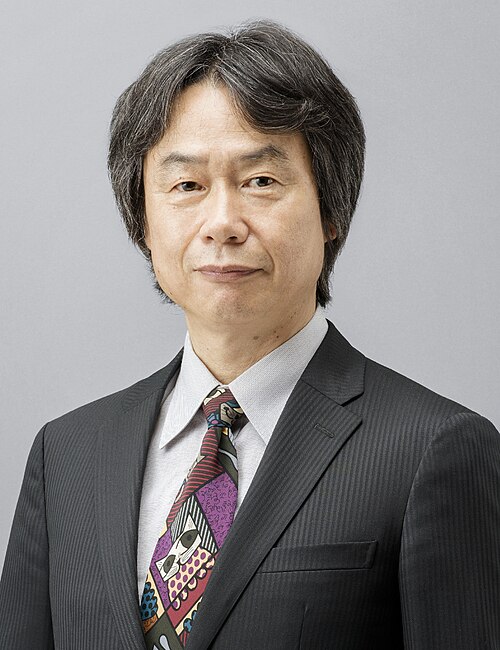 Shigeru Miyamoto, Nintendo designer of Donkey Kong, Super Mario Bros. and The Legend of Zelda.