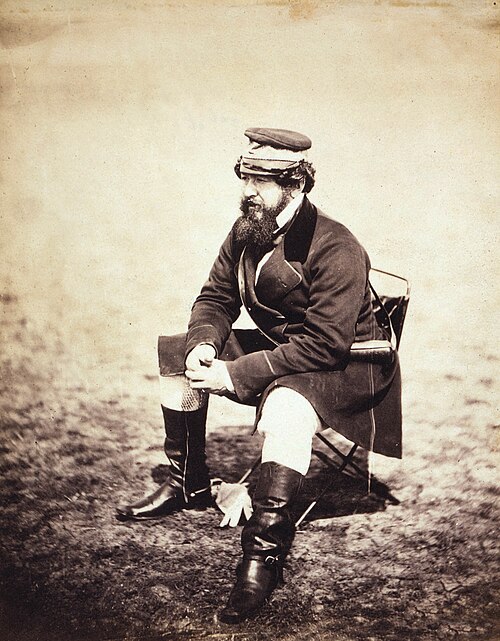 Portrait of William Howard Russell, The Times's Crimean War correspondent.