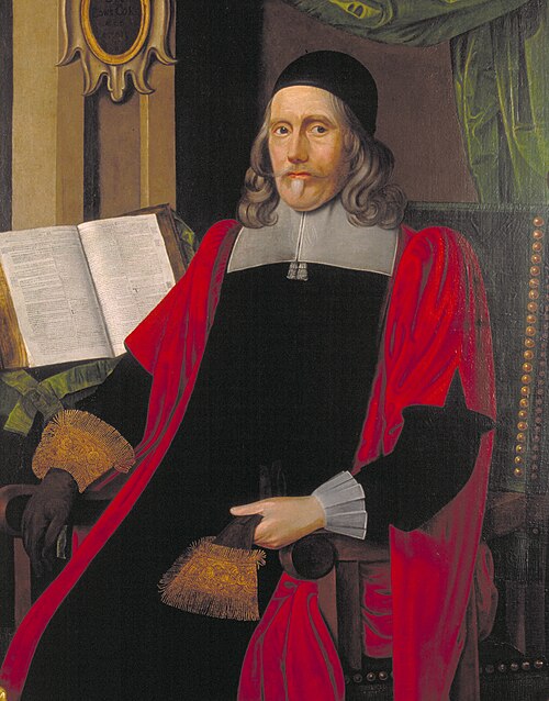 Portrait of Sir Edward Coke, Chief Justice of England under James I.