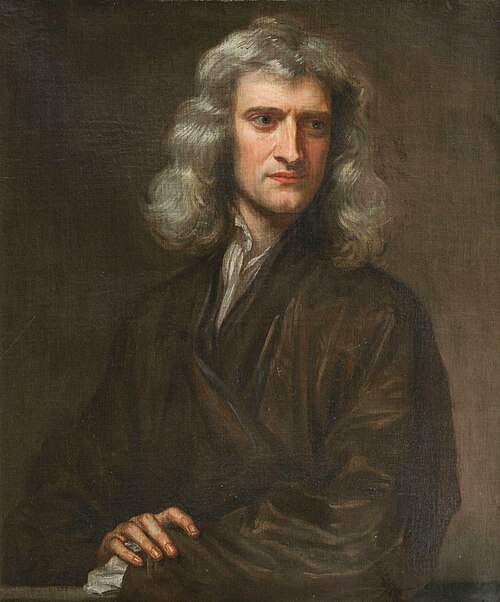 Portrait of Isaac Newton