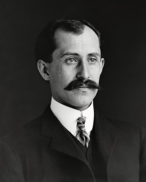 Wilbur and Orville Wright, inventors of the first controllable powered aircraft.