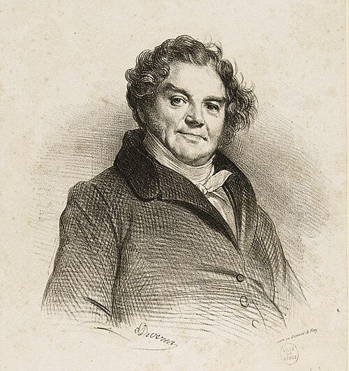 Portrait of Eugène François Vidocq, founder of France's Sûreté.