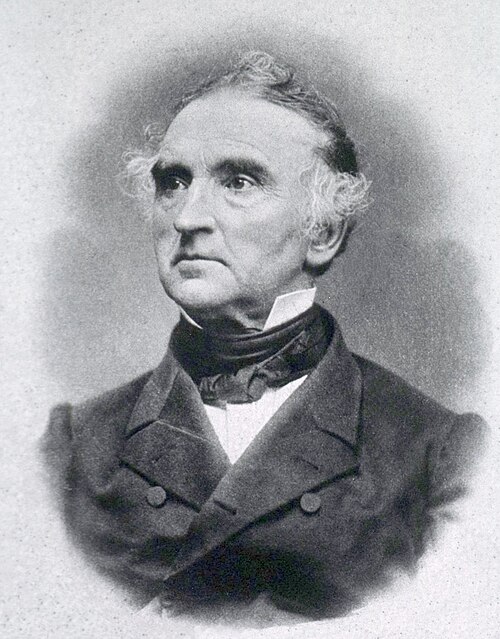 Retrato del químico Justus von Liebig, inventor del laboratorio docente.