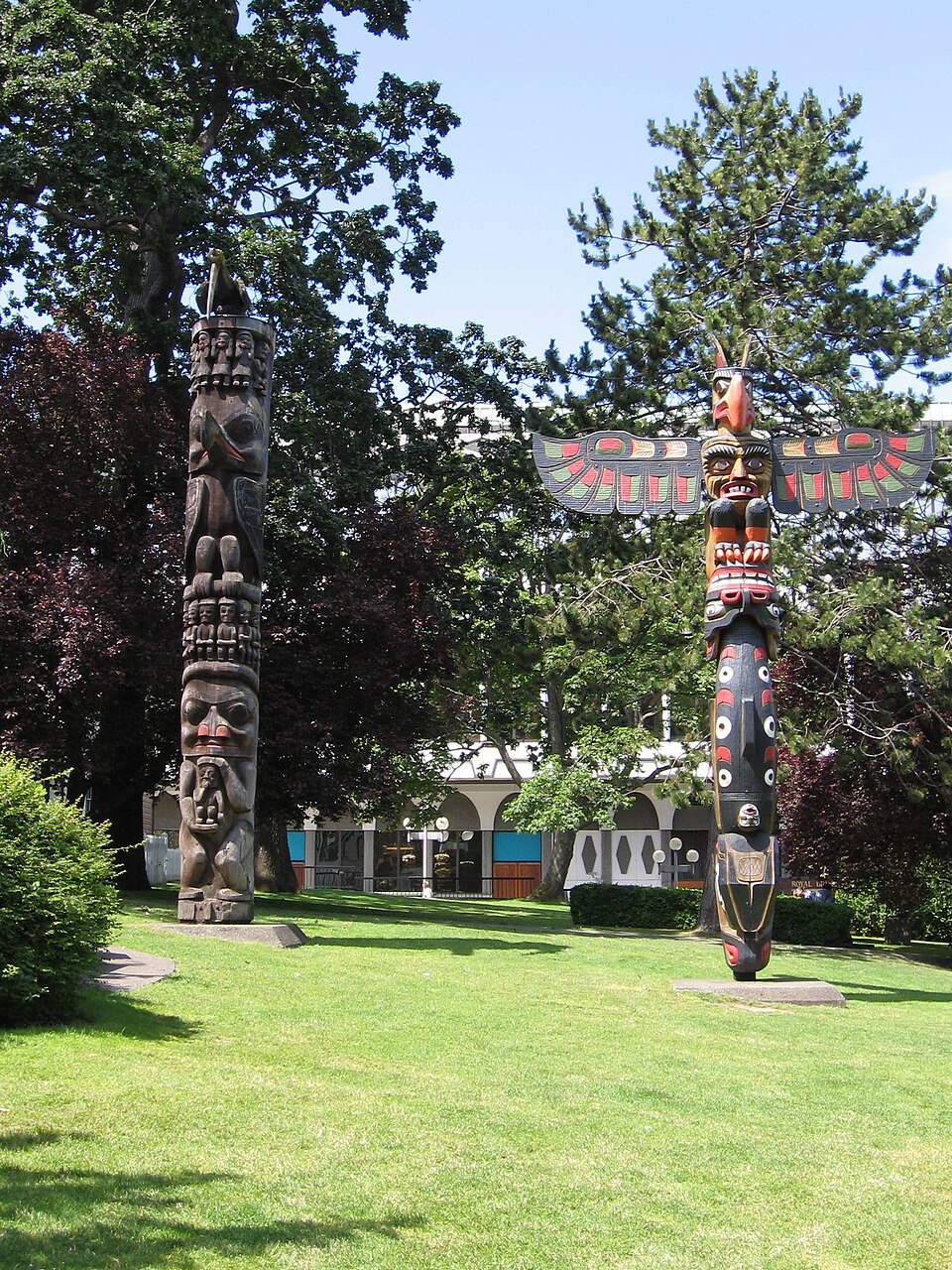 Pacific Northwest totem poles