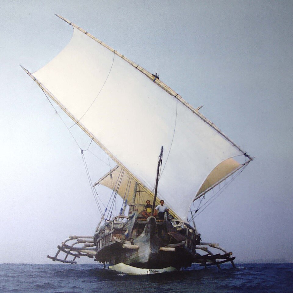 Pacific outrigger canoe
