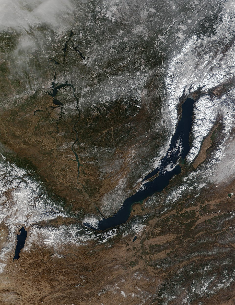Lake Baikal winter