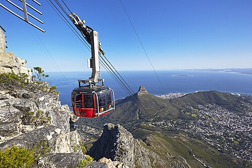 Table Mountain Aerial Cableway — iconic cable car