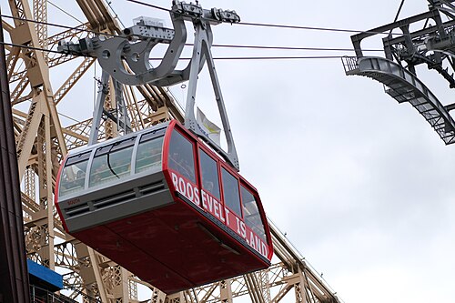 Roosevelt Island Tram — iconic cable car