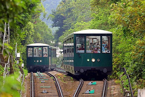 Peak Tram — iconic cable car