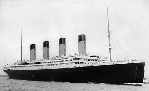 RMS Titanic (liner era) — iconic cruise ship