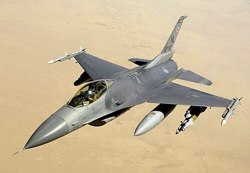 F-16 Fighting Falcon — iconic fighter jet