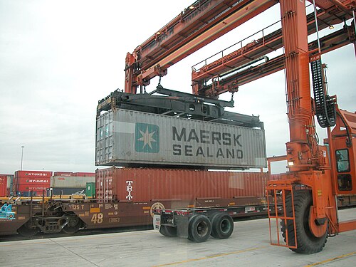 Double-stack intermodal — iconic freight train