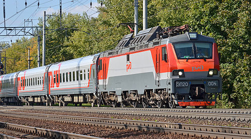 Russian rail freight — iconic freight train