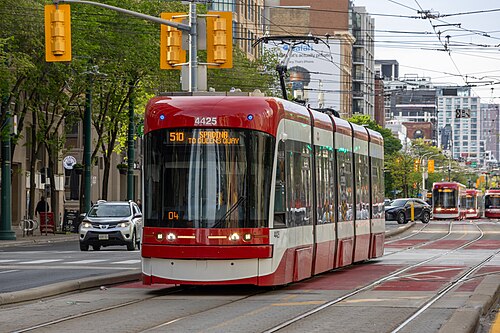 Toronto streetcars — iconic tram