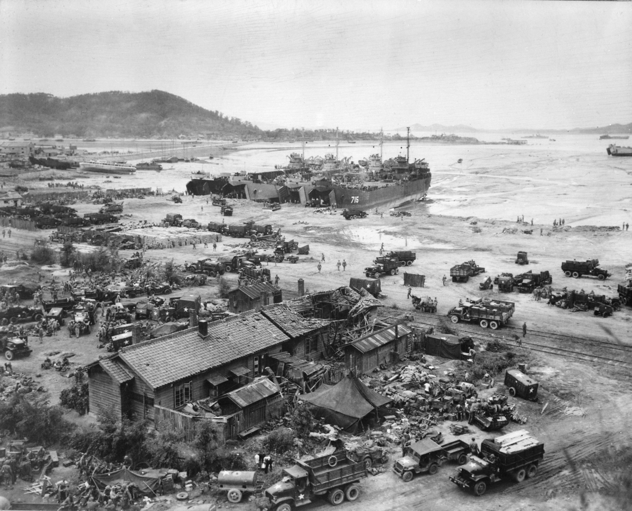 UN amphibious landing at Inchon, 15 September 1950