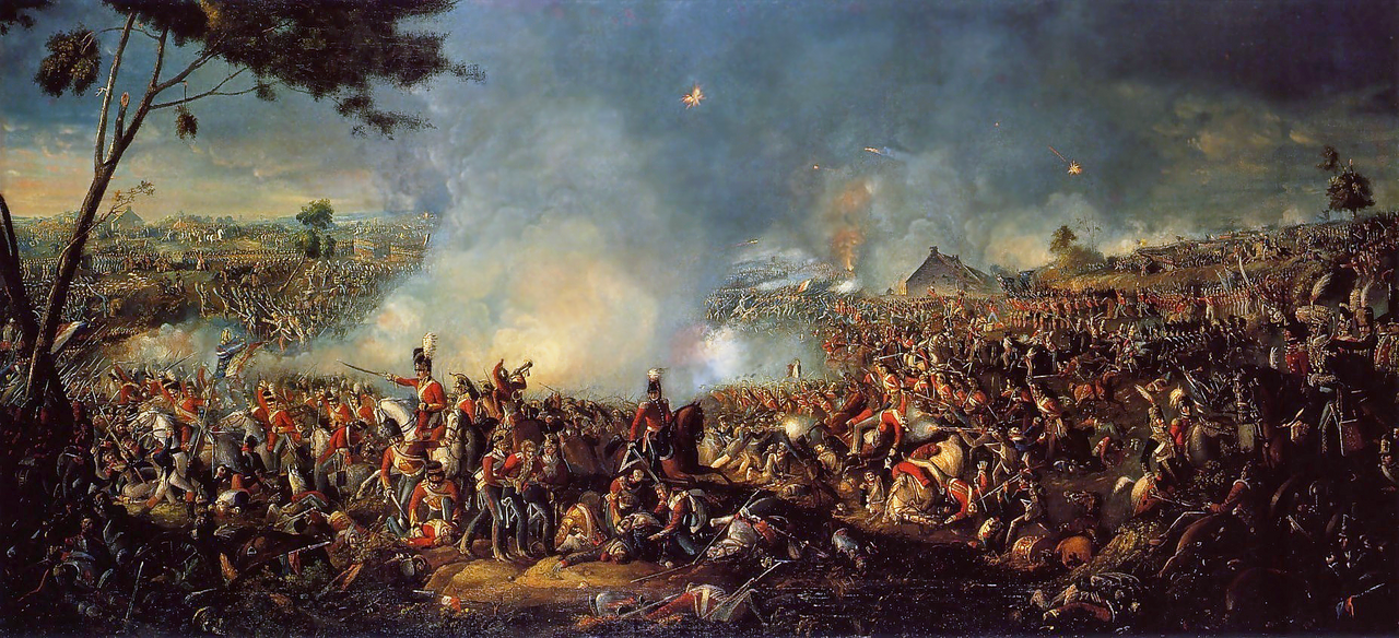 Waterloo battlefield, 18 June 1815