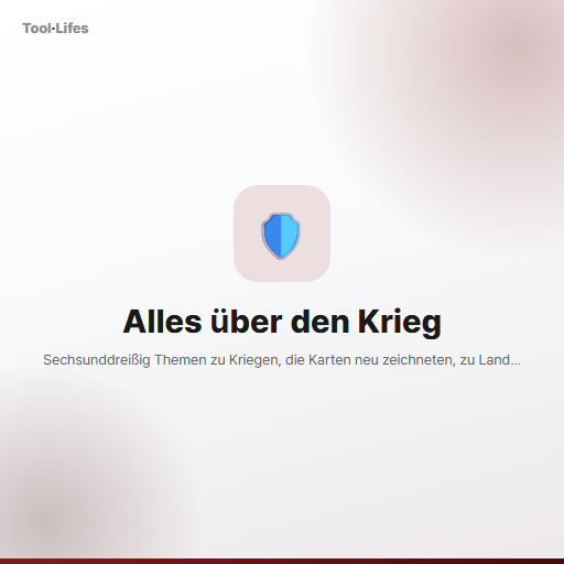 Alles über den Krieg