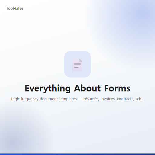 Everything About Forms