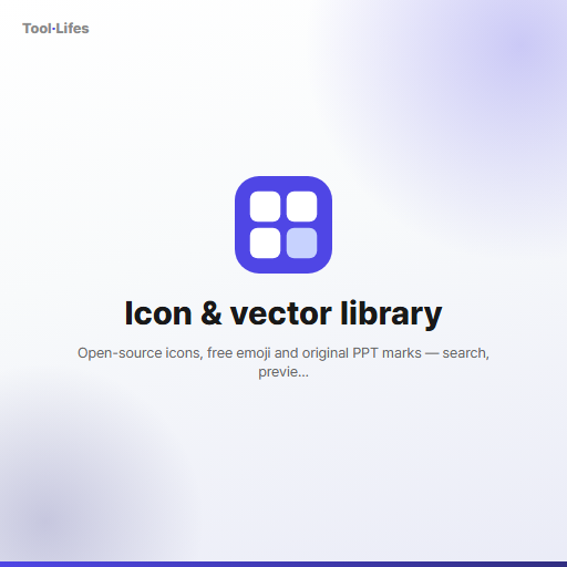 Icon & vector library