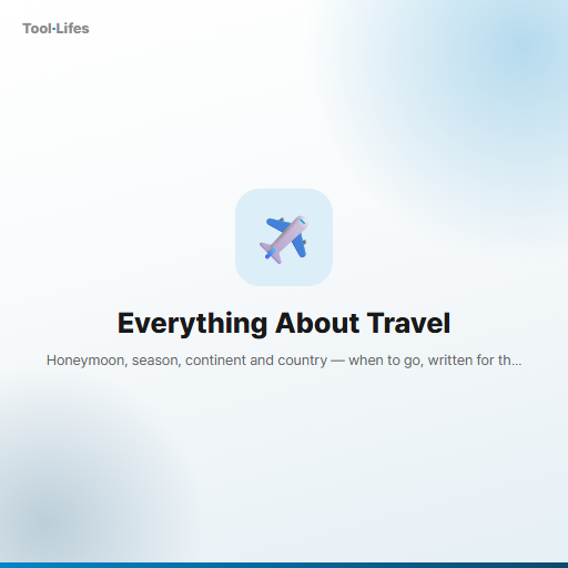 Everything About Travel