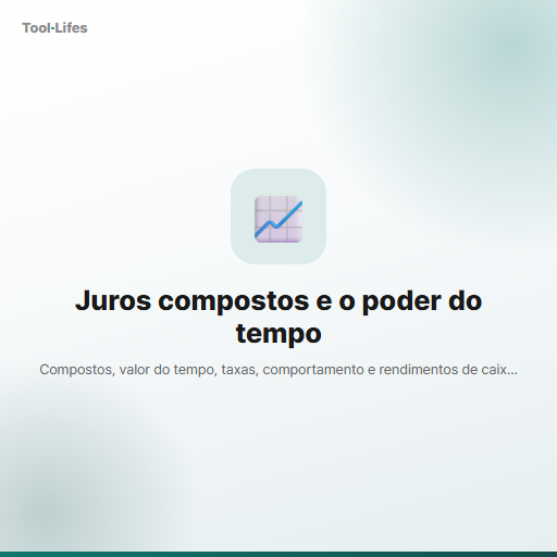 Juros compostos e o poder do tempo