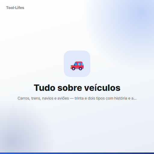 Tudo sobre veículos